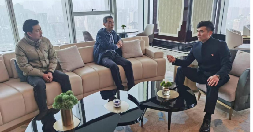 体育艺术学院领导带队赴三家企业开展调研考察